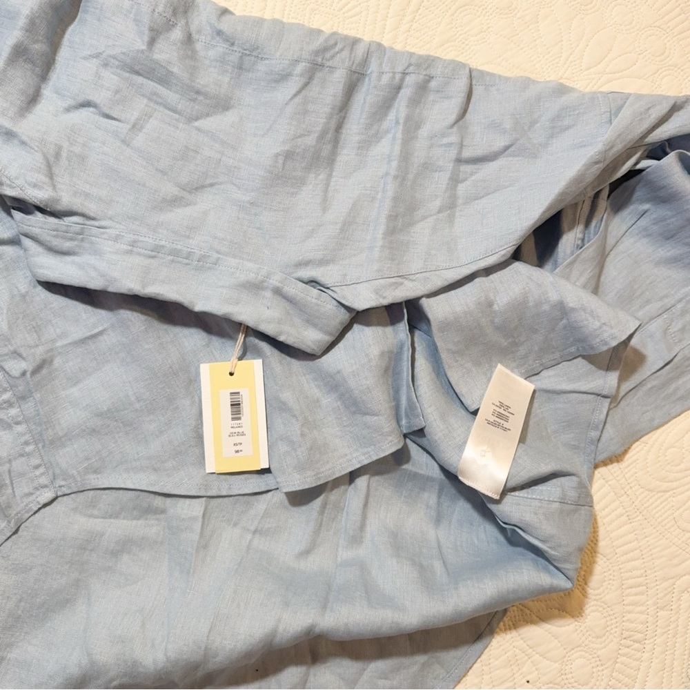 NWT Aritzia Wilfred 117241 RELAXED DEW BLUE XS - Picture 5 of 5